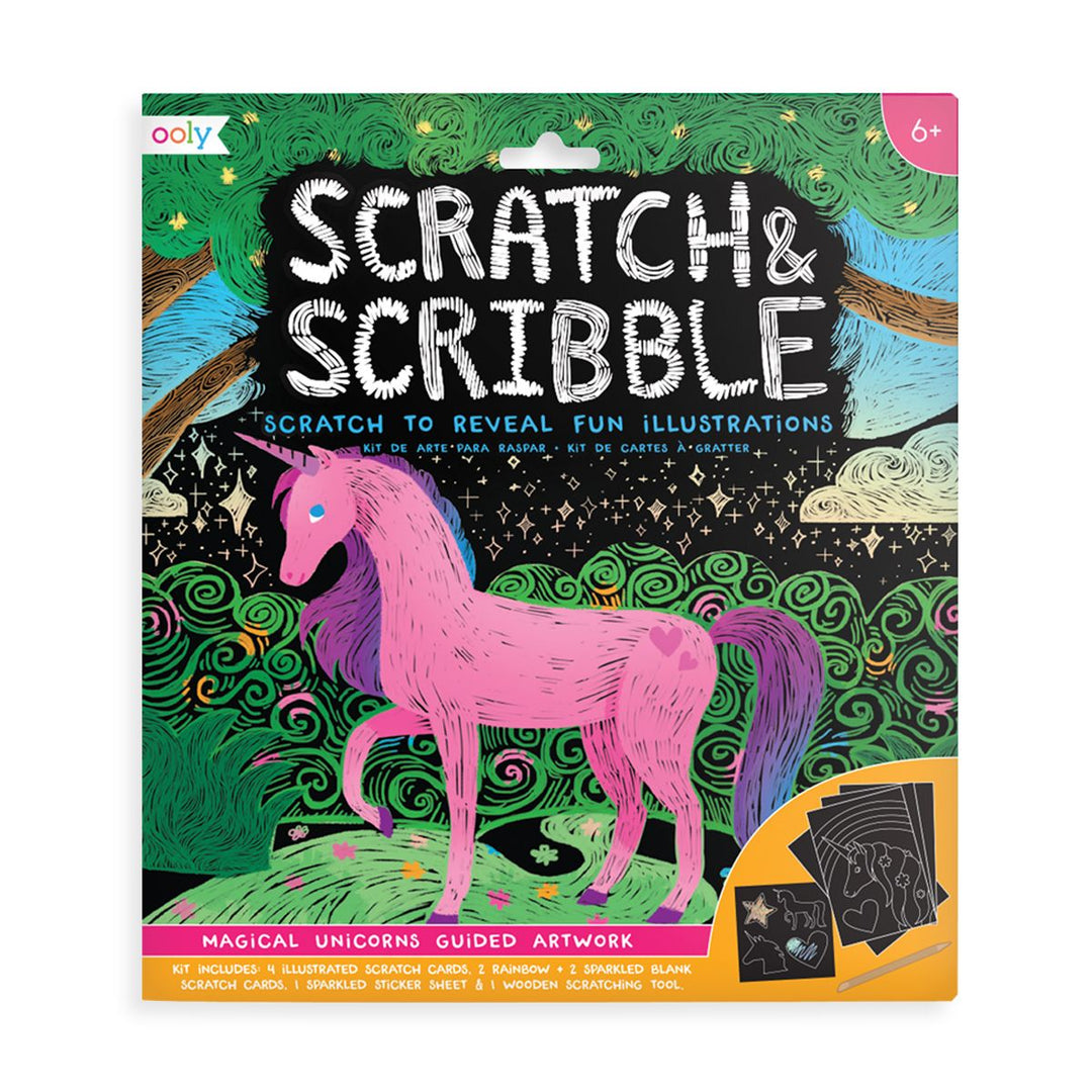 Unicorn Scratch & Scribble - Kingfisher Road - Online Boutique