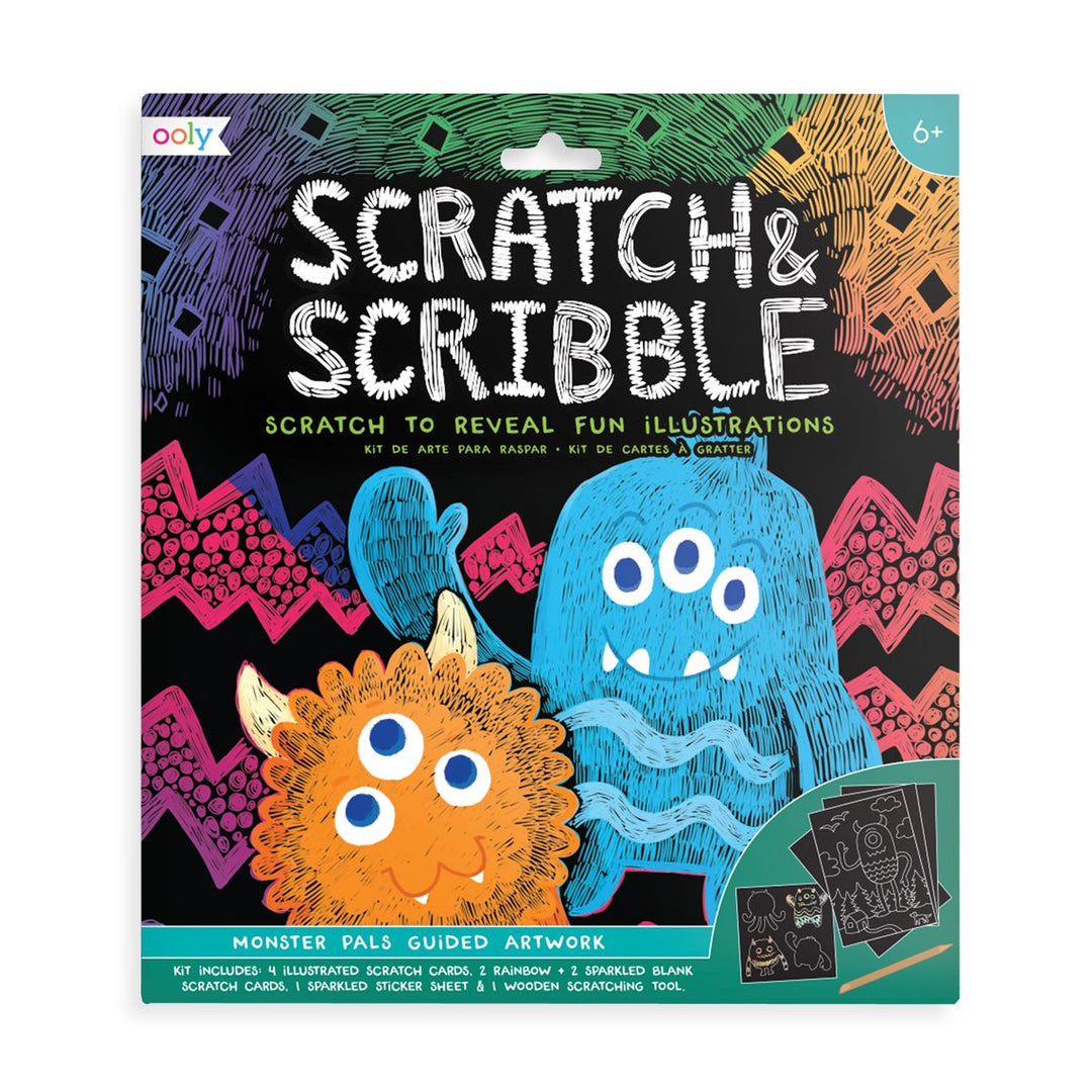 Monster Scratch & Scribble