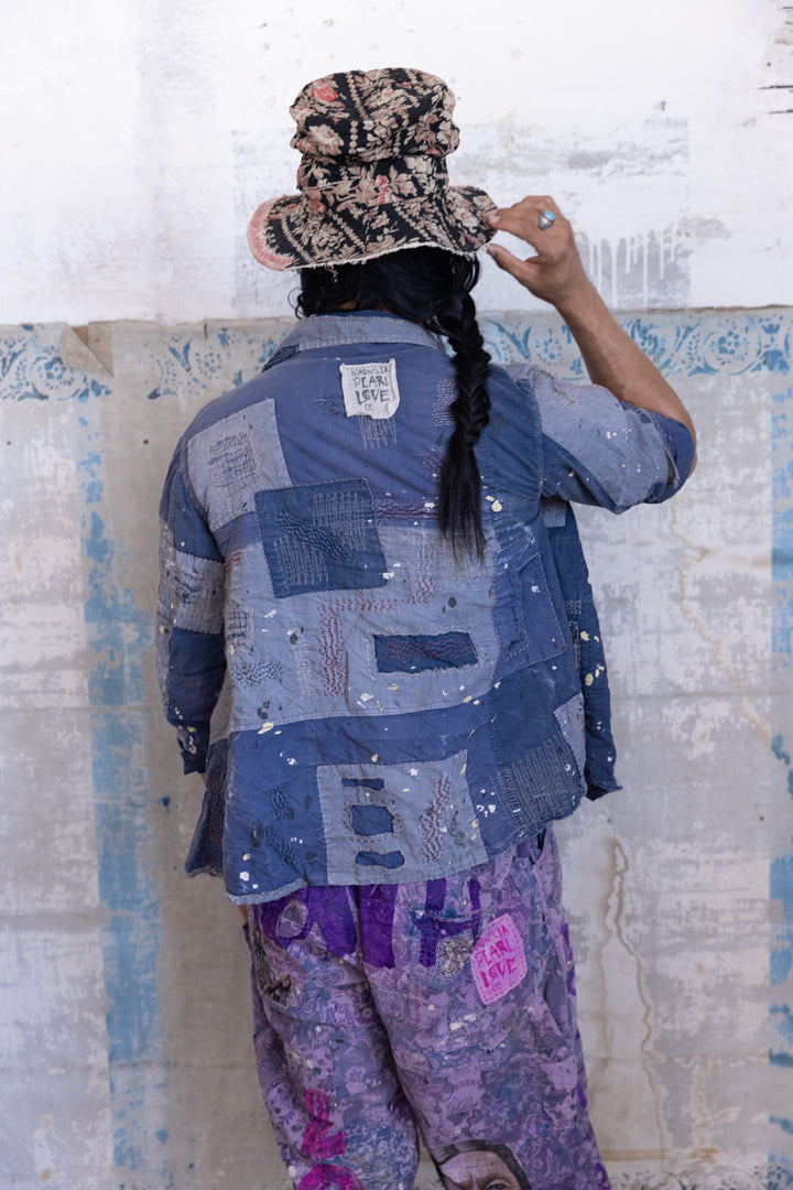 Kingfisher Road Magnolia Pearl SHORT TANCY COAT-ZENDIGO