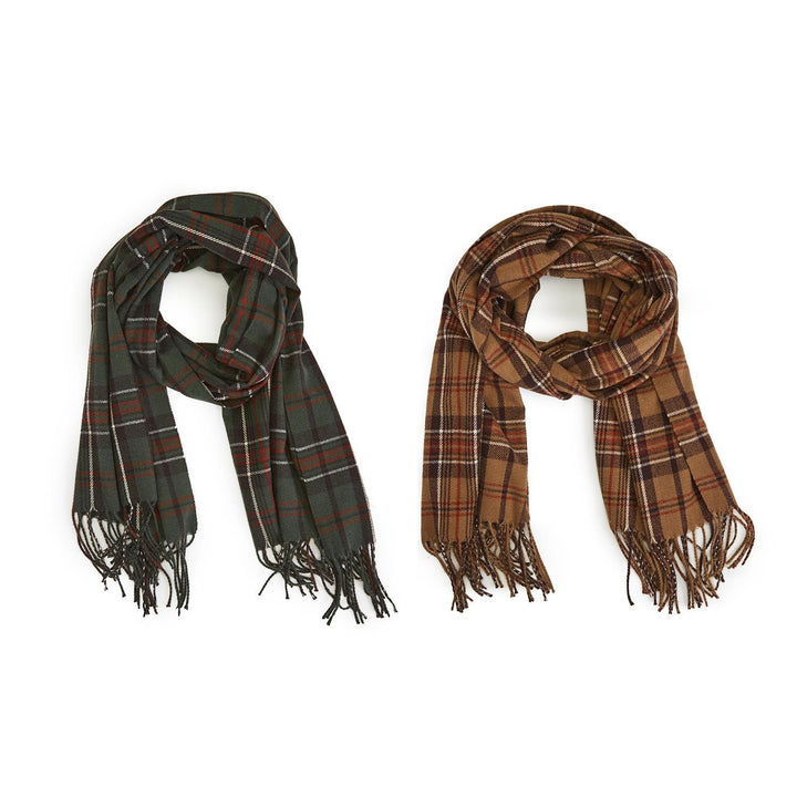 REDWOOD SOFTER THAN CASHMERE PLAID SCARF - Kingfisher Road - Online Boutique