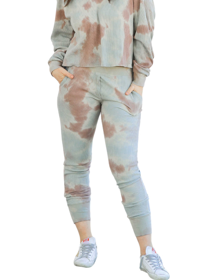 WILDERNESS TIE DYE THERMAL PANTS - Kingfisher Road - Online Boutique