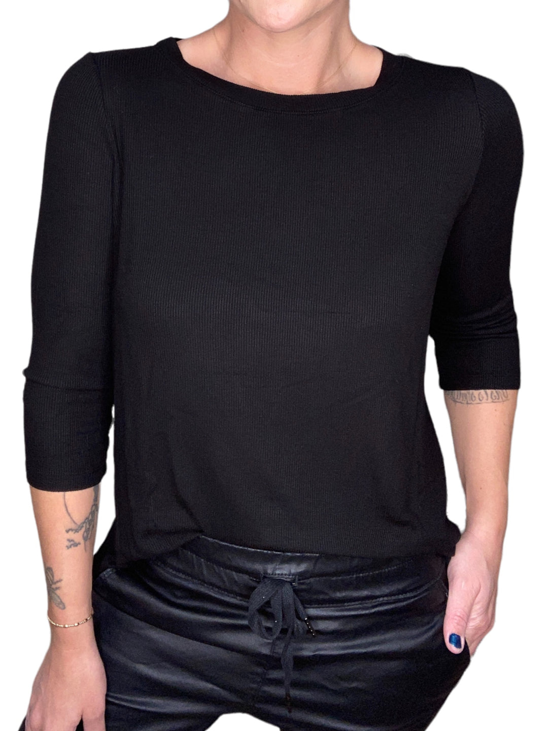 ANDY TEE - BLACK - Kingfisher Road - Online Boutique