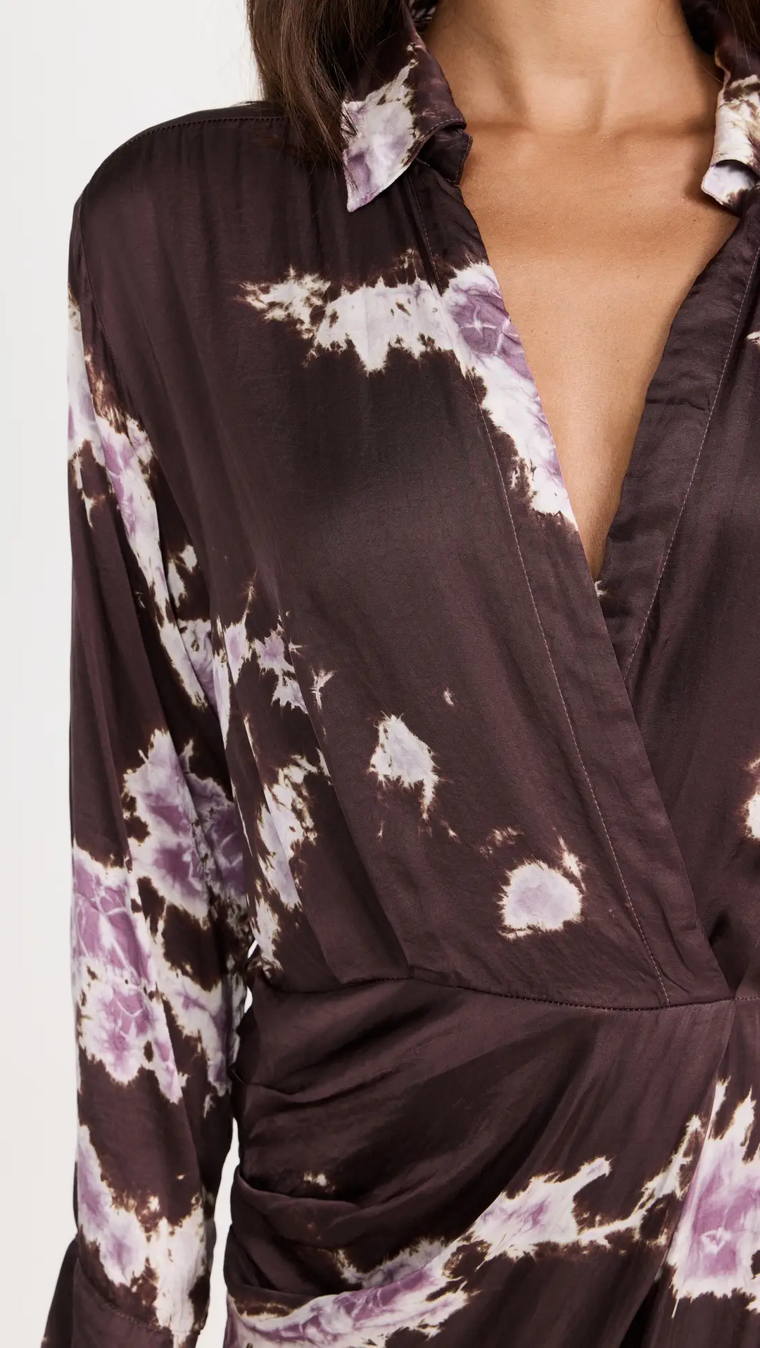 AIMEE DRESS-ELDERBERRY CRYSTAL WASH - Kingfisher Road - Online Boutique