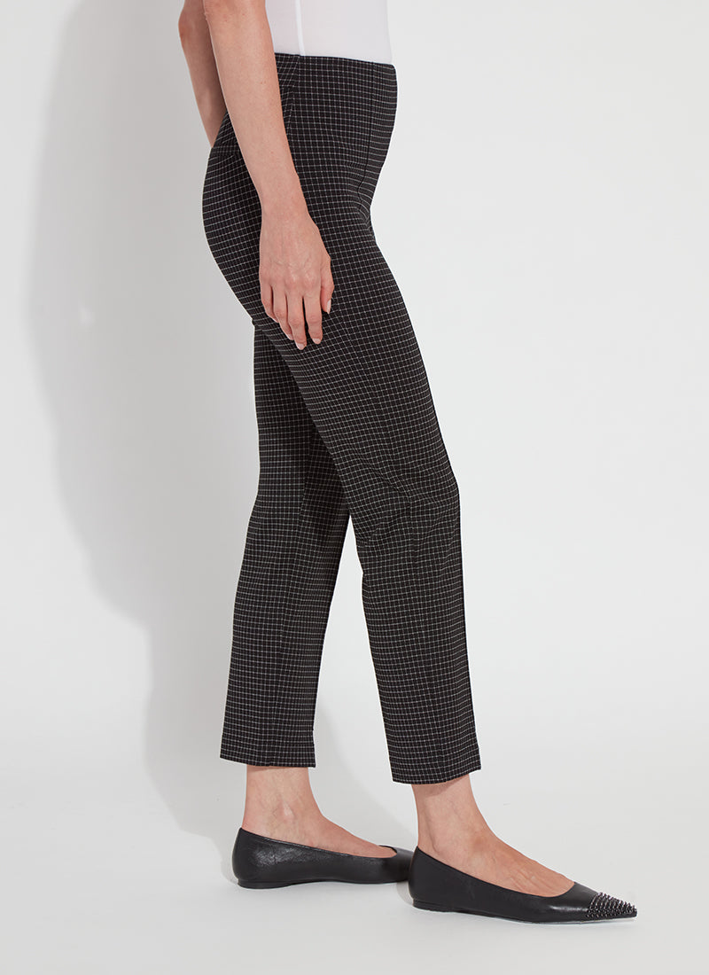 WISTERIA ANKLE PANT PATTERN-BLACK CRISS-CROSS - Kingfisher Road - Online Boutique