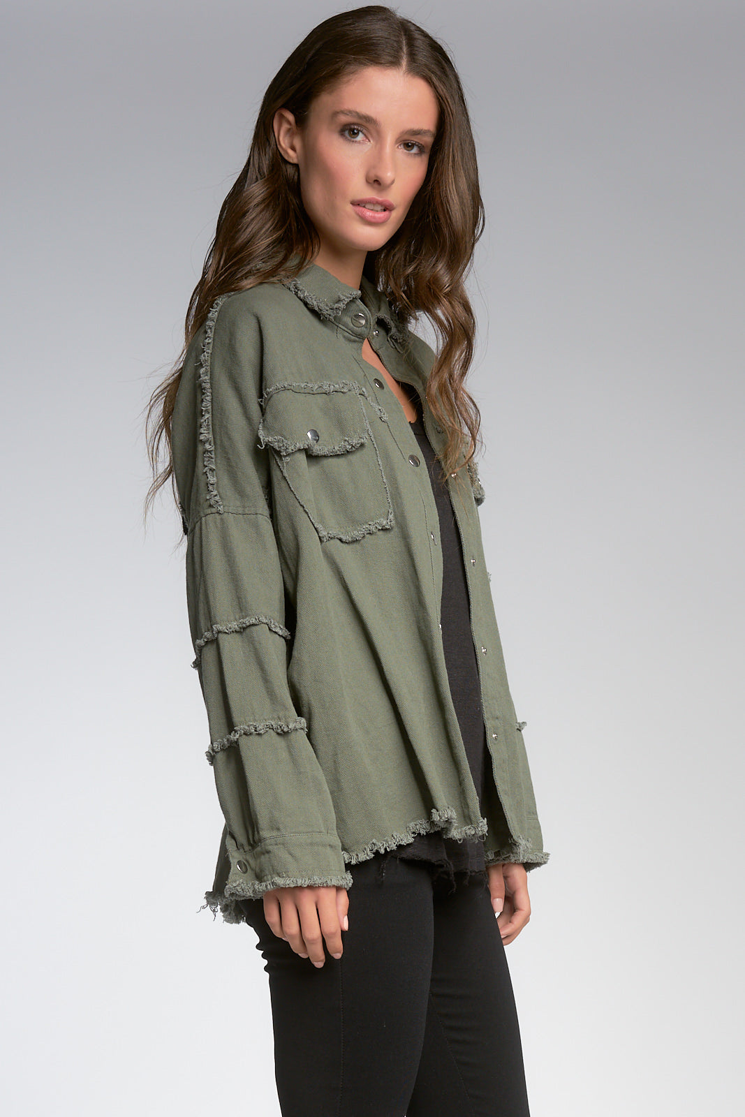 DISTRESSED JACKET - Kingfisher Road - Online Boutique