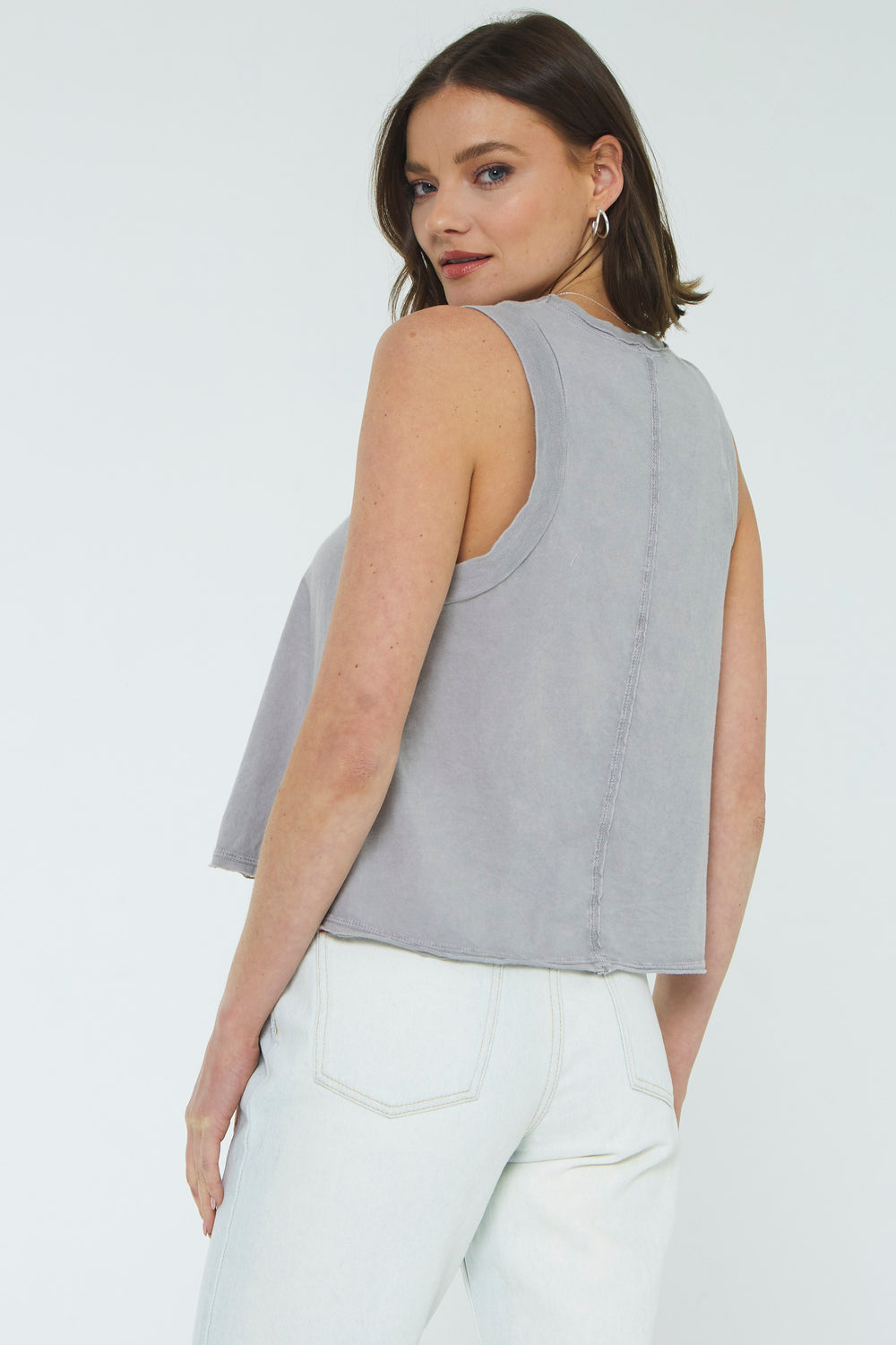 NURA WASHED TANK - Kingfisher Road - Online Boutique