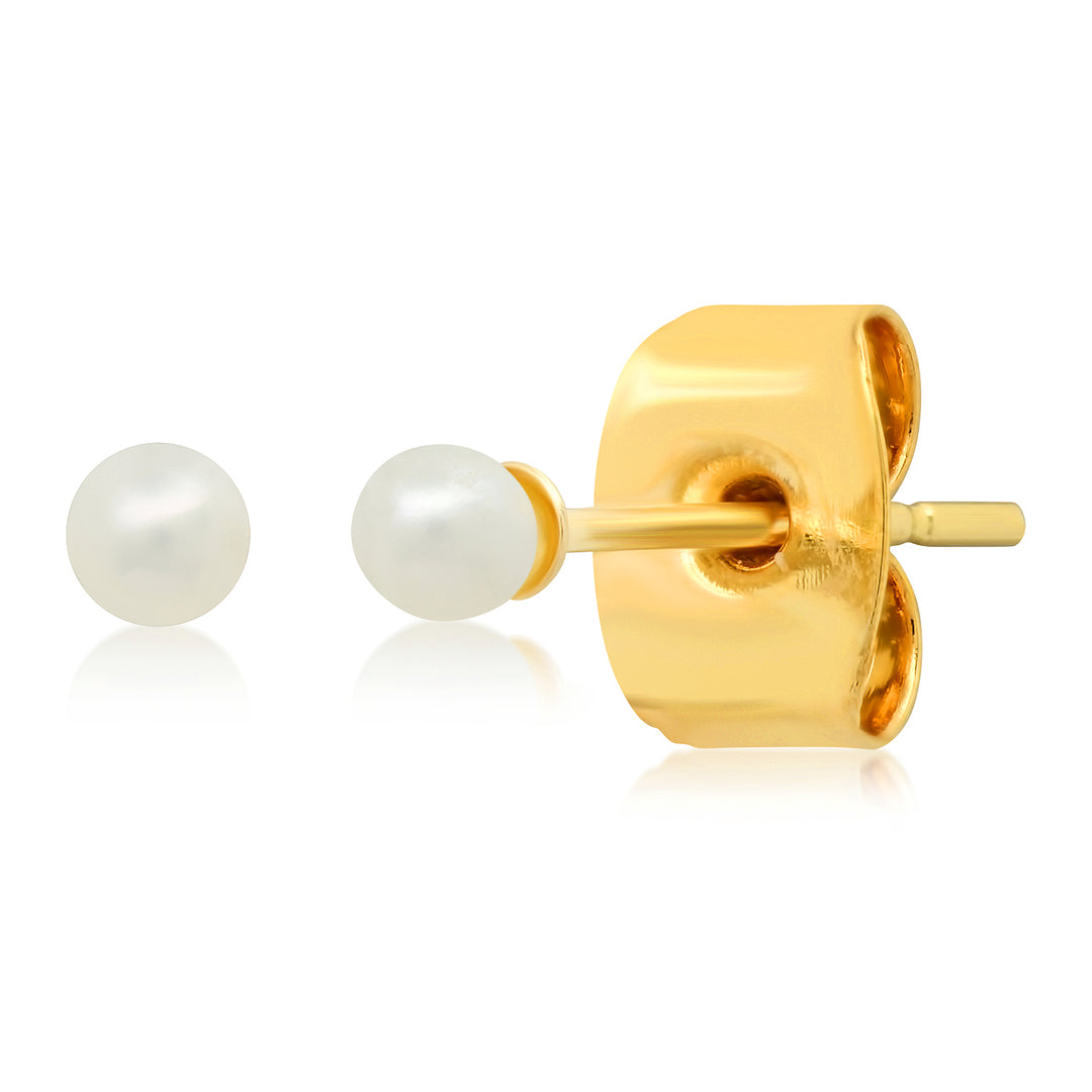 SMALL FRESH WATER PEARL STUDS - Kingfisher Road - Online Boutique