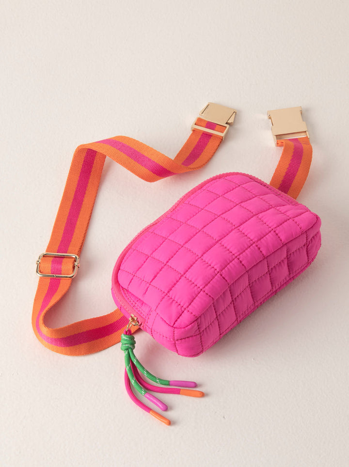 EZRA BELT BAG-MAGENTA - Kingfisher Road - Online Boutique