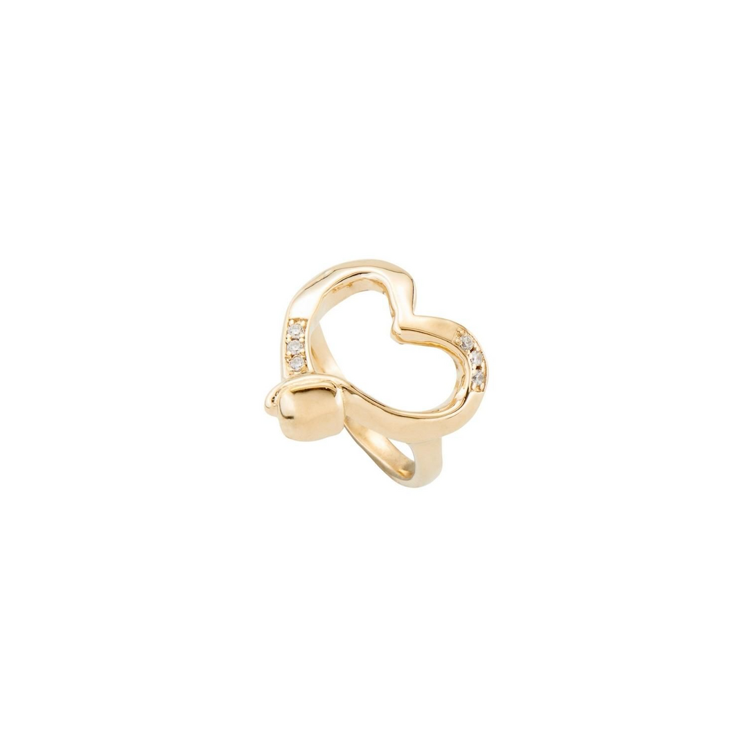 STRAIGHT TO THE HEART STONE GOLD RING - Kingfisher Road - Online Boutique