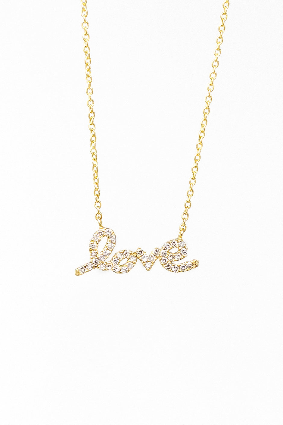.17 CT LOVE NECKLACE - Kingfisher Road - Online Boutique