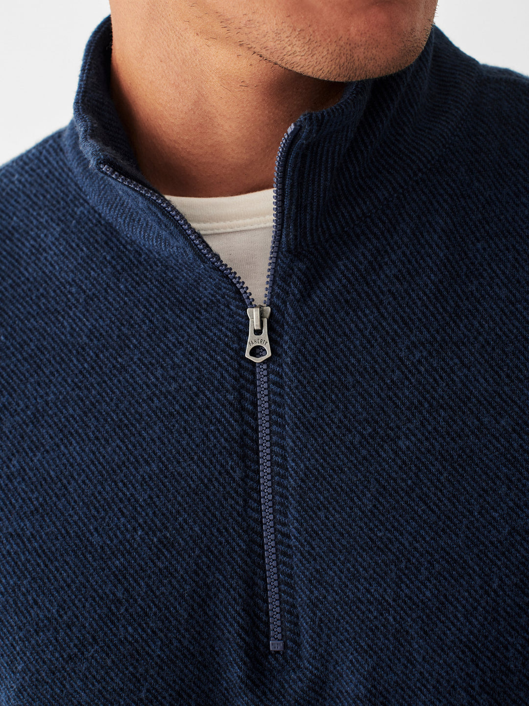 LEGEND 1/4 ZIP PULLOVER-NAVY TWILL - Kingfisher Road - Online Boutique