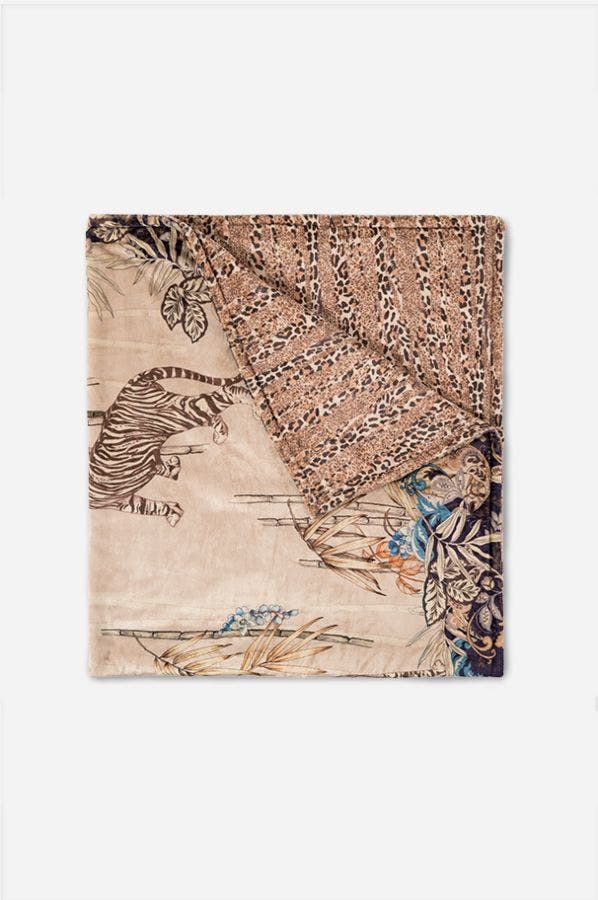 WINTER TIGER COZY BLANKET - Kingfisher Road - Online Boutique