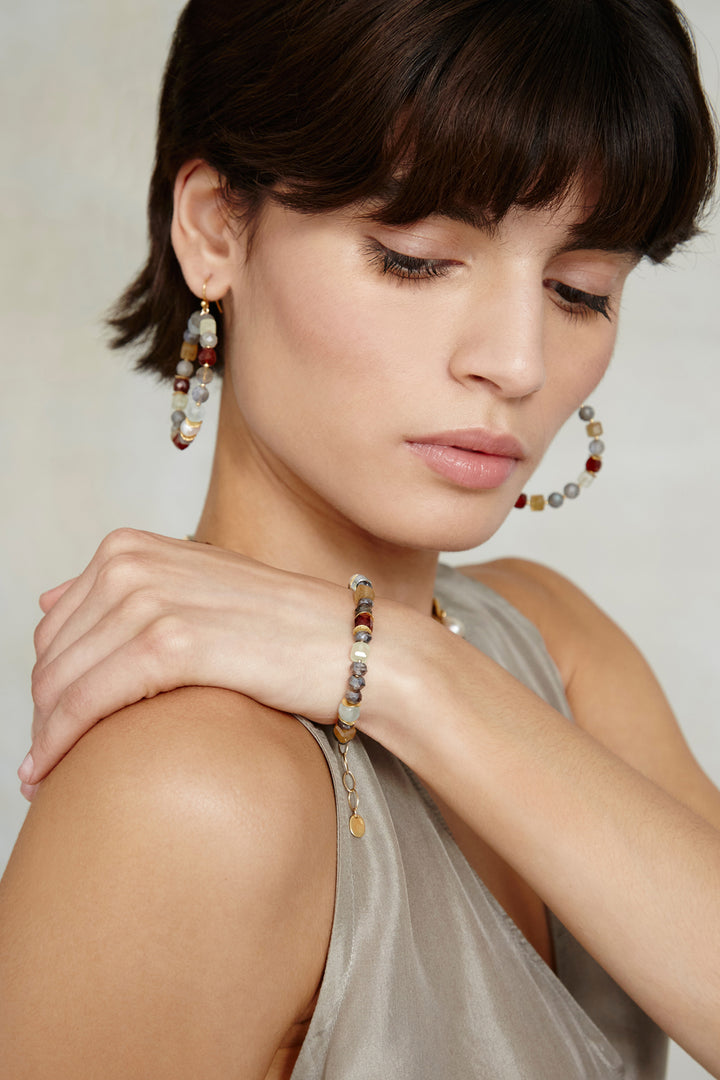 MULTI BEADED BRACELET - Kingfisher Road - Online Boutique