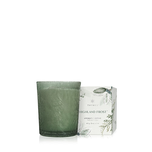 HIGHLAND FROST BOXED VOTIVE CANDLE - Kingfisher Road - Online Boutique
