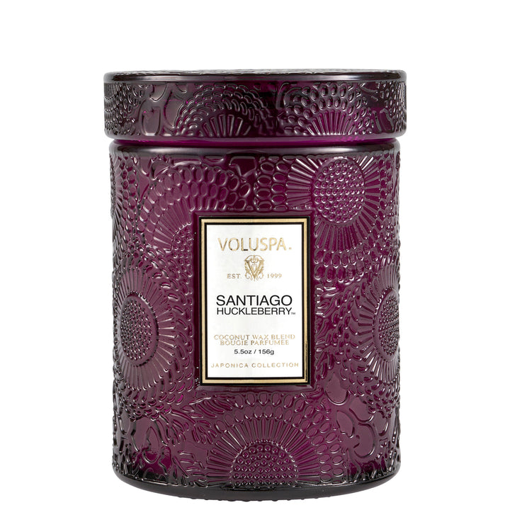 Santiago Huckleberry Small Jar Candle - Kingfisher Road - Online Boutique