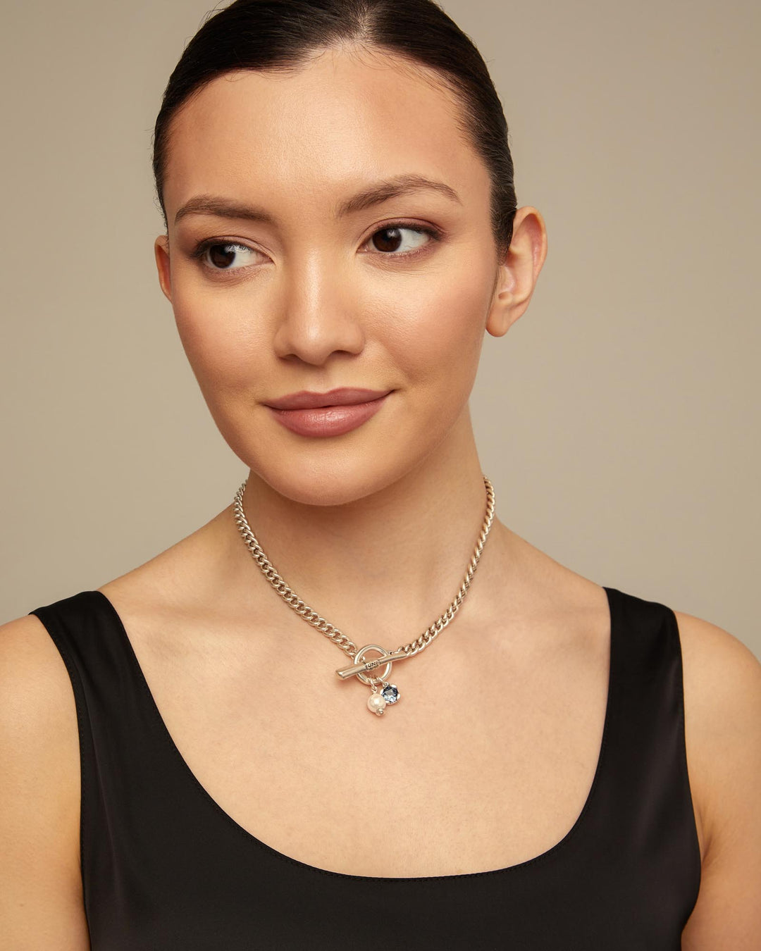TWO EXPEARLTIONAL NECKLACE-SILVER - Kingfisher Road - Online Boutique