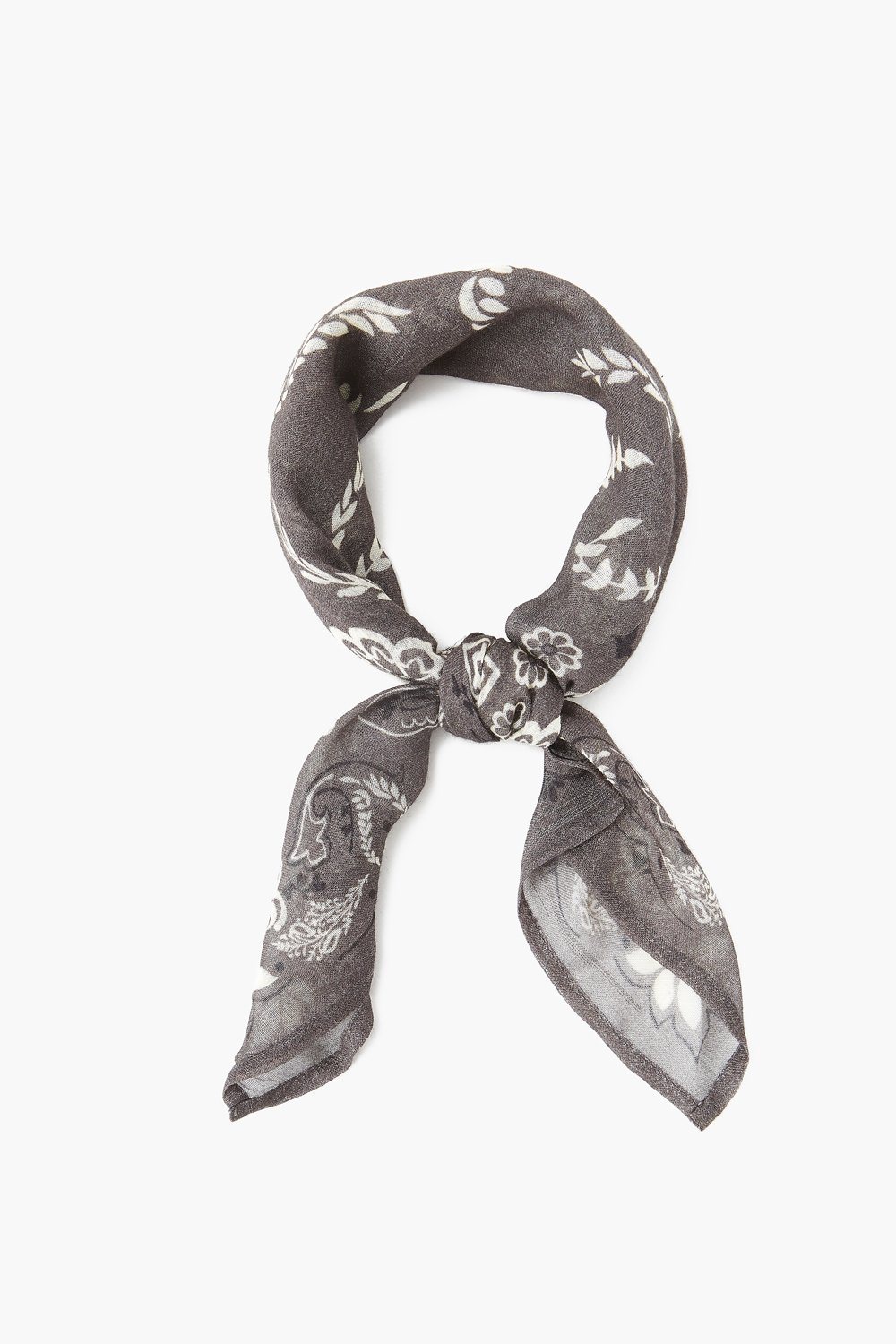 SOLID PRINT NECKERCHIEF - Kingfisher Road - Online Boutique