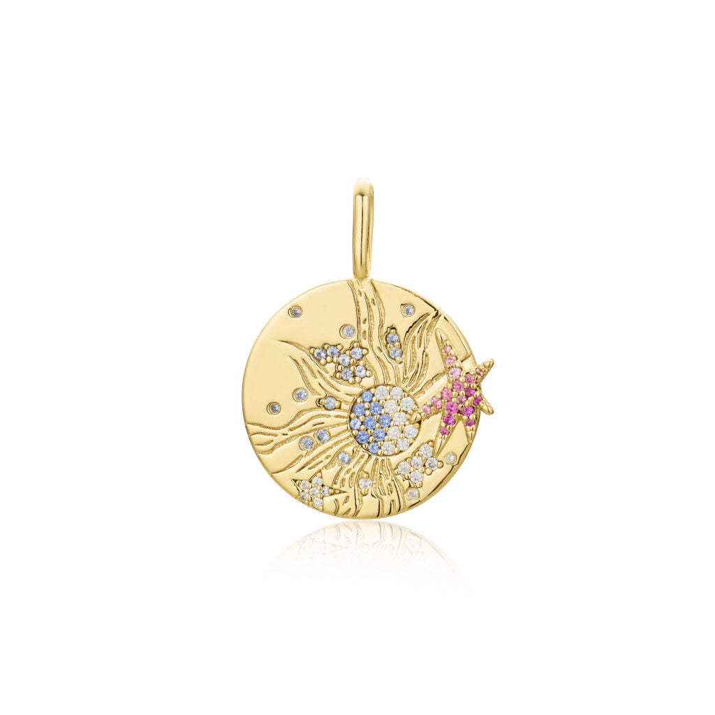 SUNBEAM CHARM-GOLD - Kingfisher Road - Online Boutique