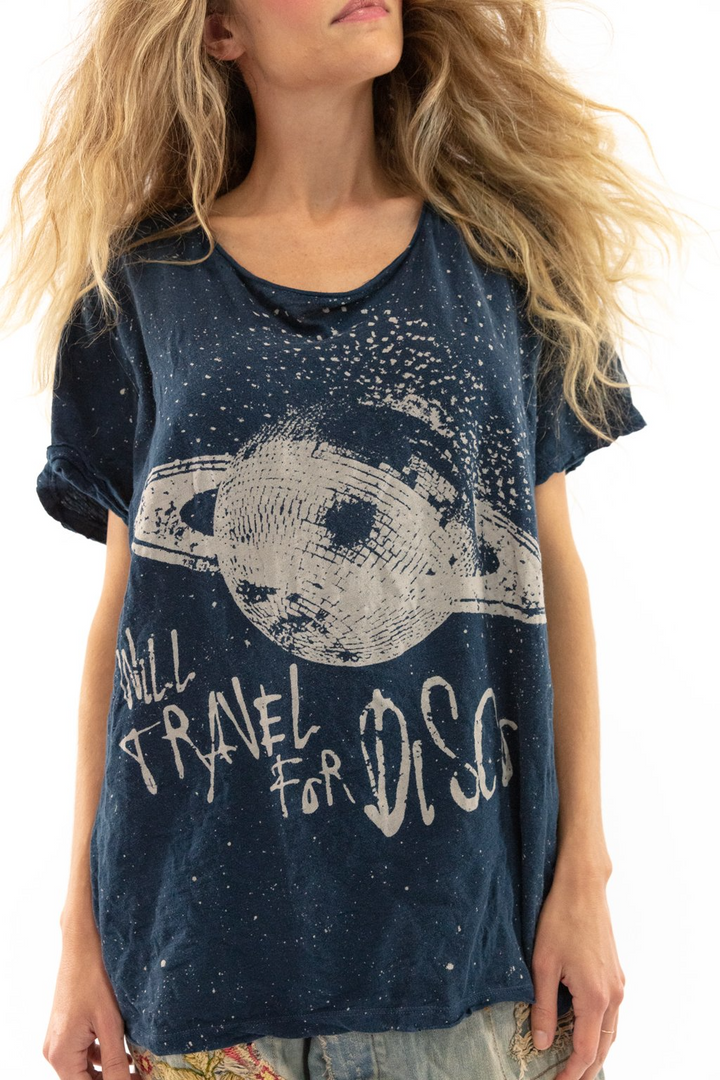 TRAVEL FOR DISCO TEE - Kingfisher Road - Online Boutique