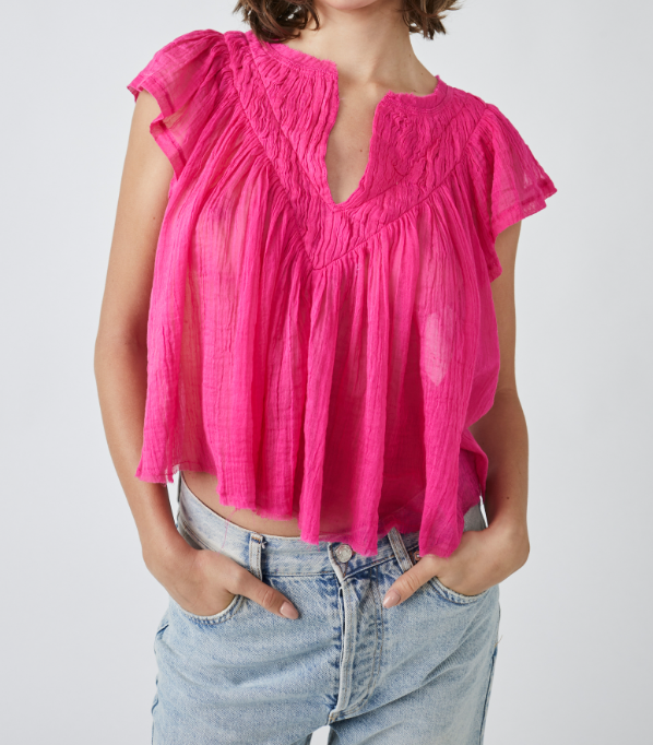 PADMA TOP-MAGENTIFUL - Kingfisher Road - Online Boutique