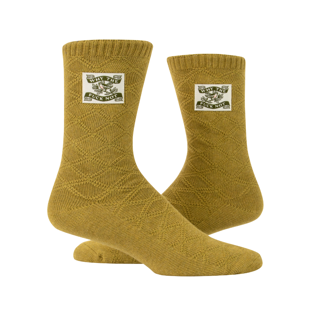 WHY THE FUCK NOT TAG SOCKS - Kingfisher Road - Online Boutique