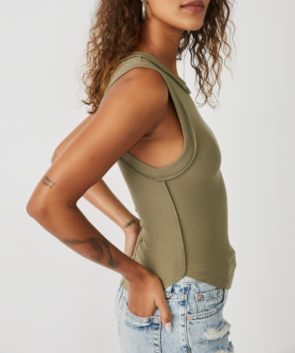 Kingfisher Road Free People KATE TEE-WILLOW