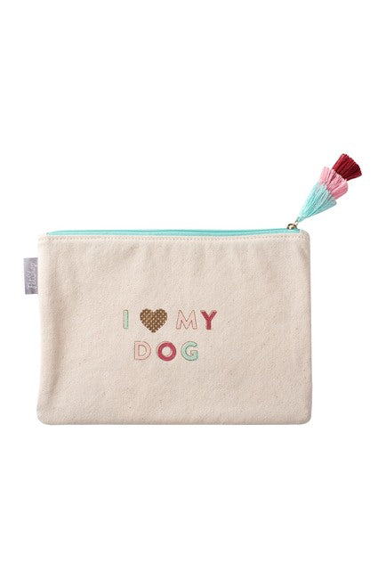 I LOVE MY DOG POUCH - Kingfisher Road - Online Boutique