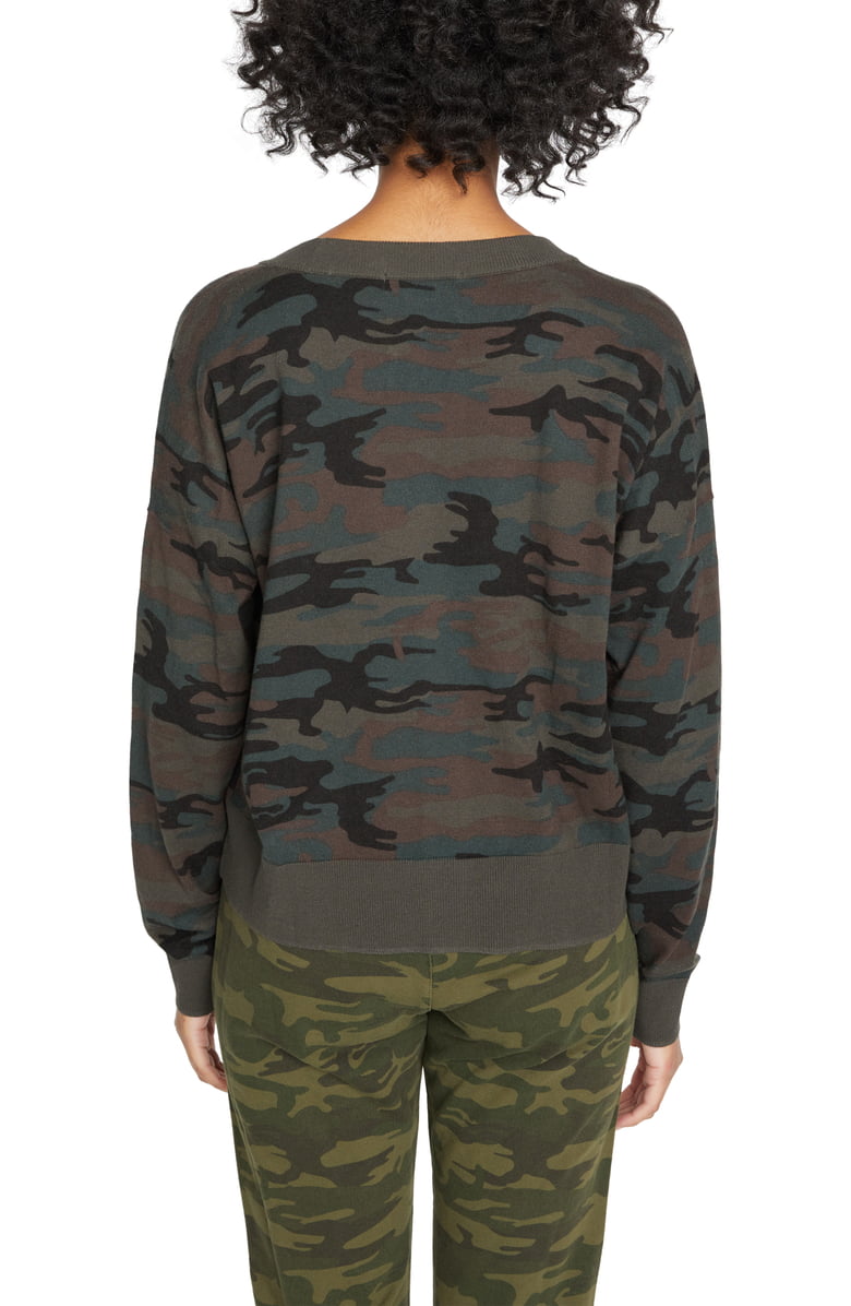 Let's Hang Cardigan - Forest Camo - Kingfisher Road - Online Boutique