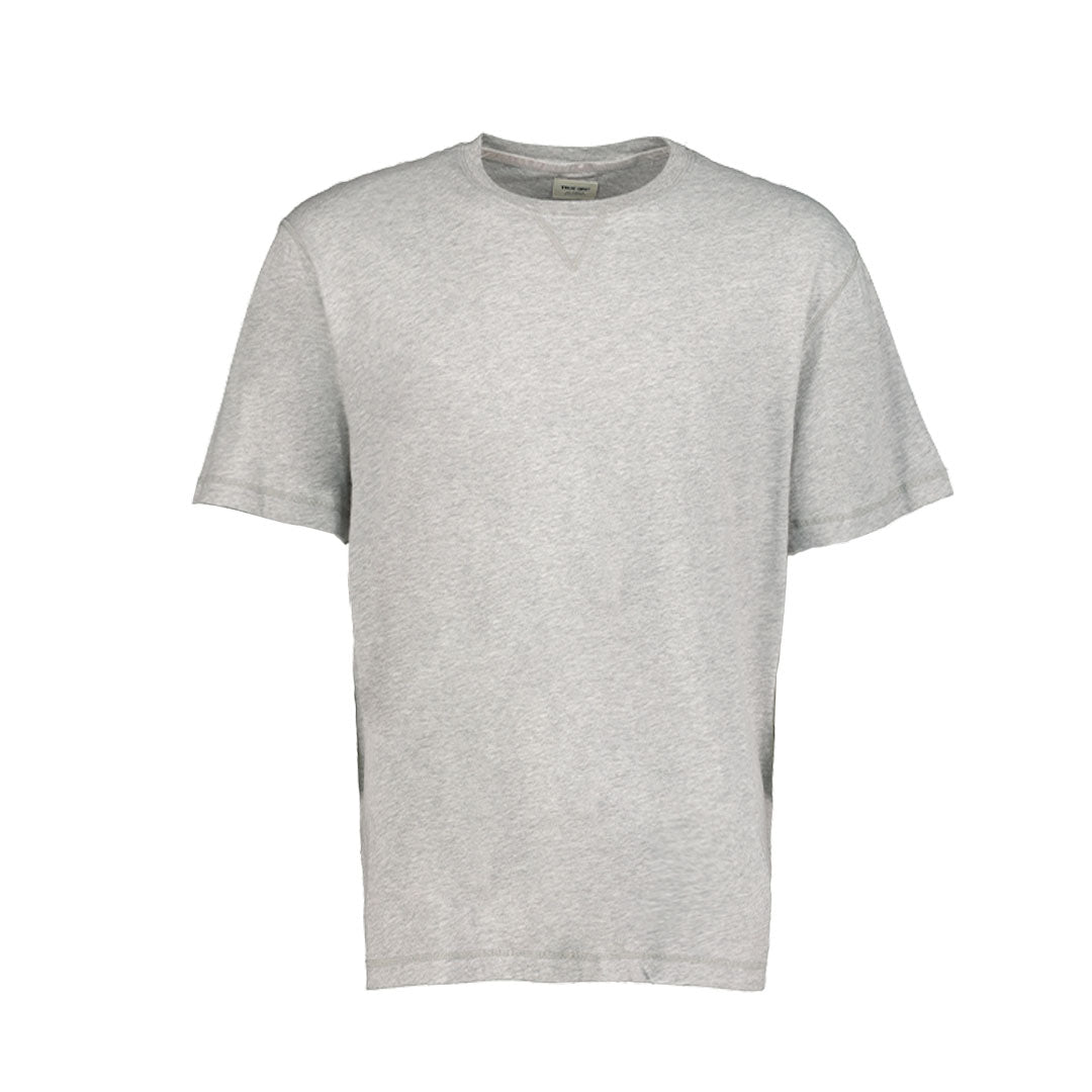 CONTRAST STITCH CREW SLEEP TEE - Kingfisher Road - Online Boutique