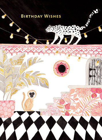 LEOPARD AND MONKEY BIRTHDAY - Kingfisher Road - Online Boutique