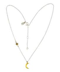 MOONRISE NECKLACE-SILVER - Kingfisher Road - Online Boutique