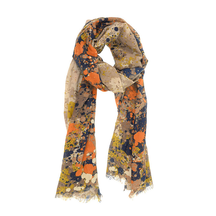 PAINT SPLATTER SCARF - Kingfisher Road - Online Boutique