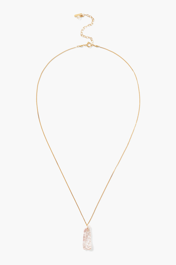 WHITE PEARL ADJUSTABLE CHAIN NECKLACE - Kingfisher Road - Online Boutique