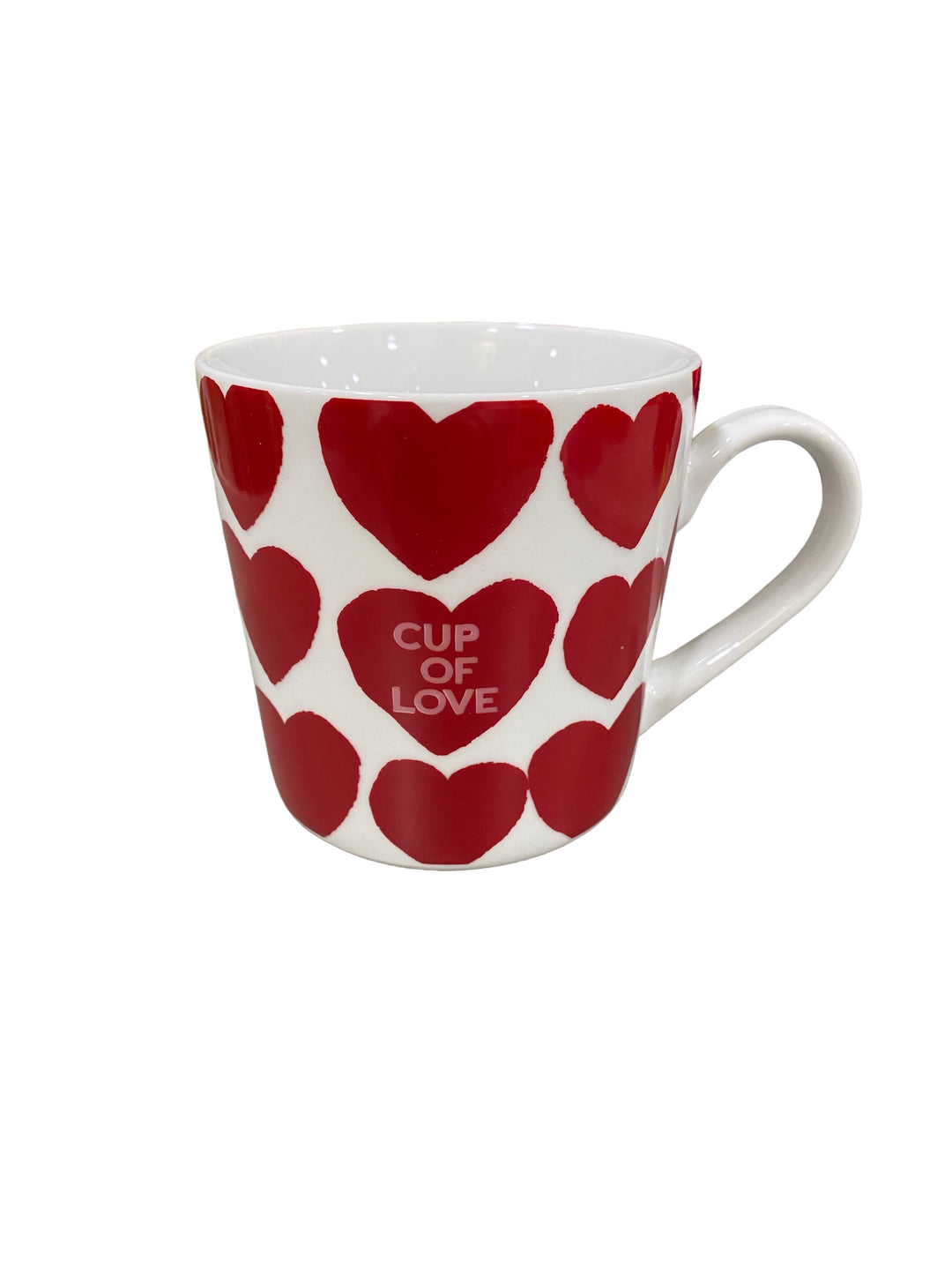 RED HEARTS CUP OF LOVE MUG