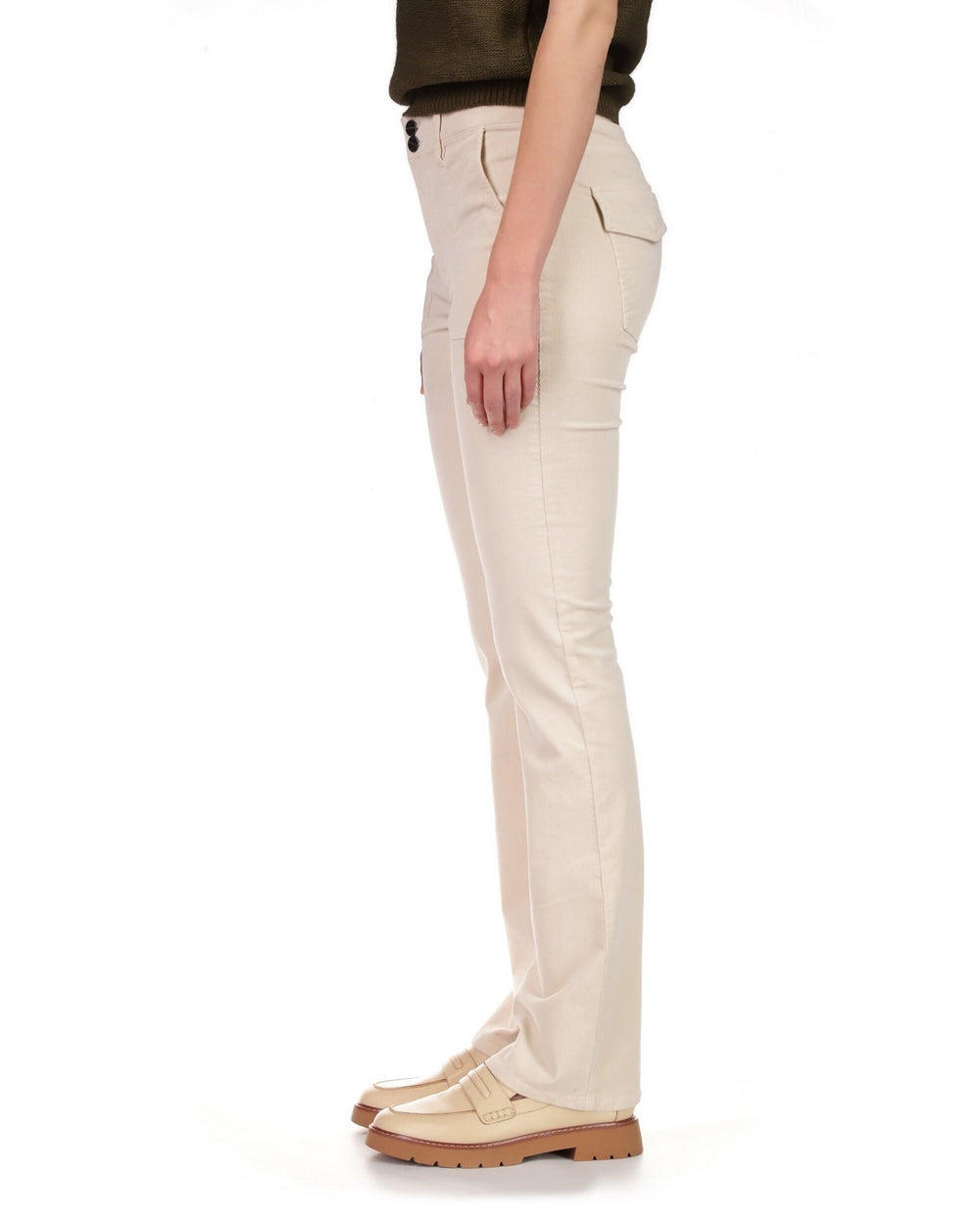 THE ROCKY SURPLUS CORDUROY - FRENCH VANILLA - Kingfisher Road - Online Boutique