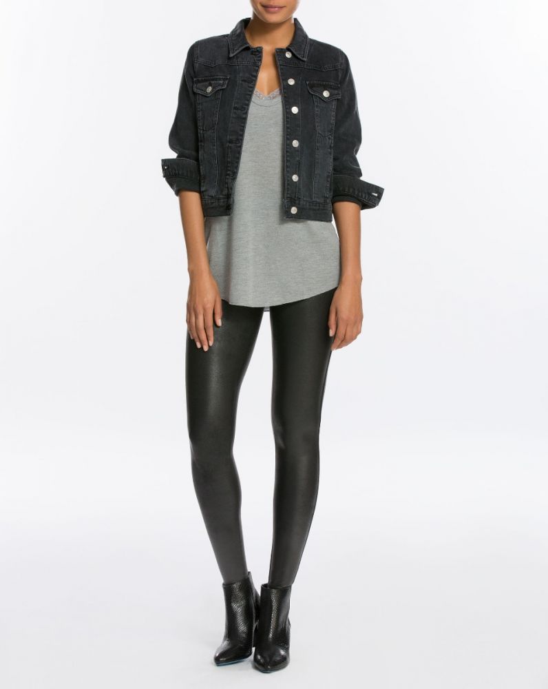 Ready To Wow Faux Leather Legging - Kingfisher Road - Online Boutique