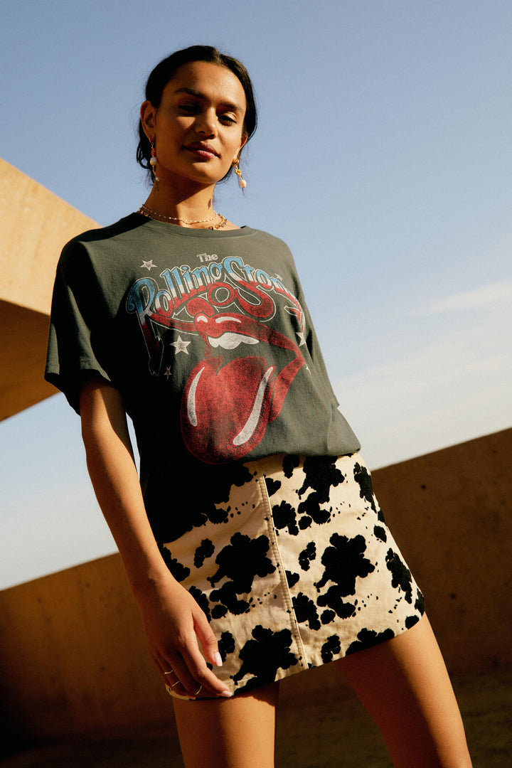 THE ROLLING STONES 1981 BOYFRIEND TEE - Kingfisher Road - Online Boutique
