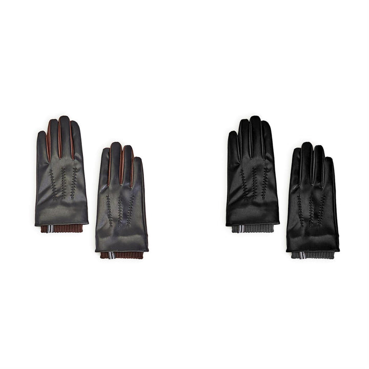 VEGAN LEATHER MEN'S GLOVE - Kingfisher Road - Online Boutique