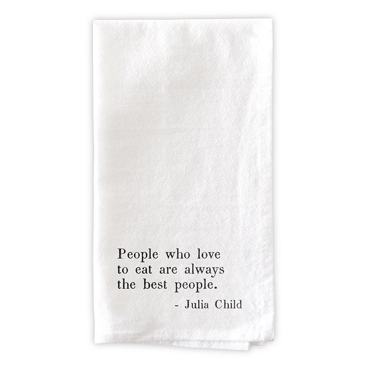 PEOPLE WHO LOVE TO EAT DINNER NAPKIN SET OF 4 - Kingfisher Road - Online Boutique