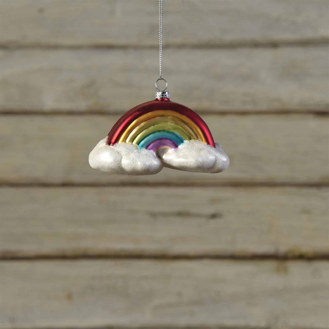 GLASS RAINBOW ORNAMENT - Kingfisher Road - Online Boutique