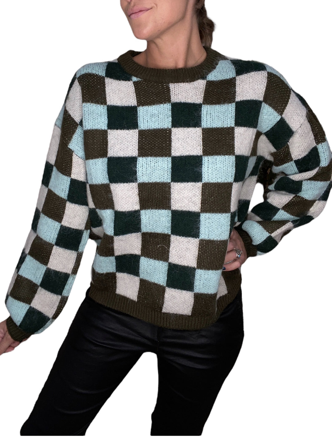 AURORA SWEATER - KAKI - Kingfisher Road - Online Boutique