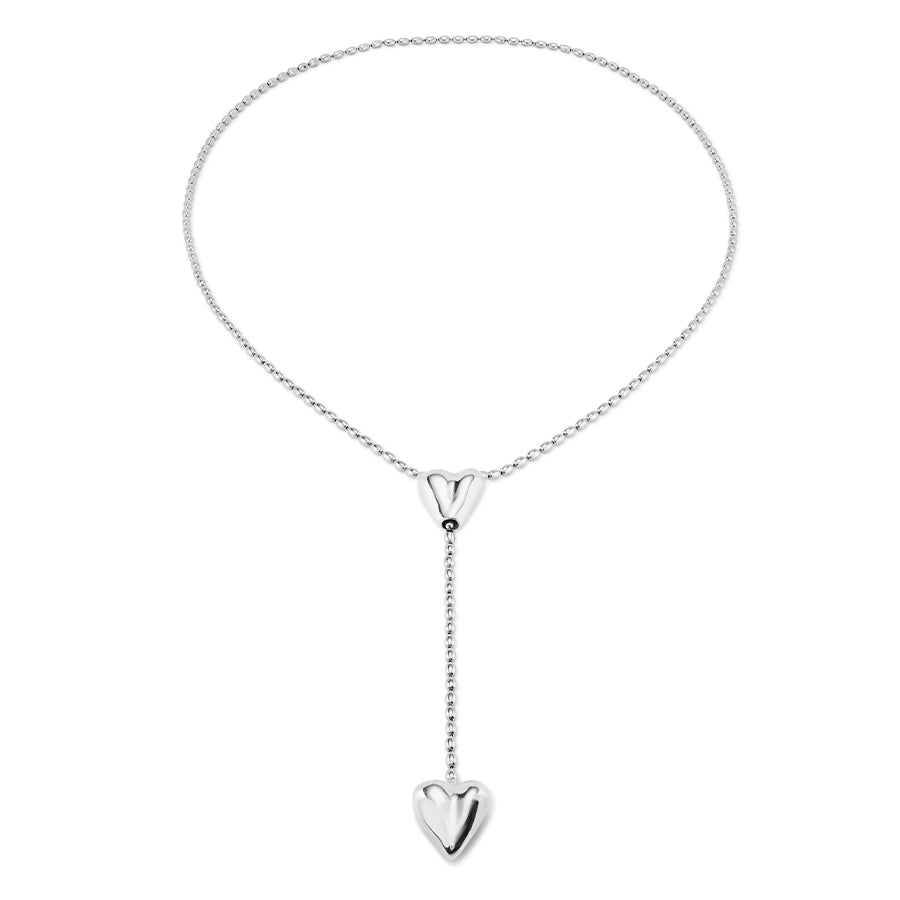 CUPIDO NECKLACE-SILVER - Kingfisher Road - Online Boutique