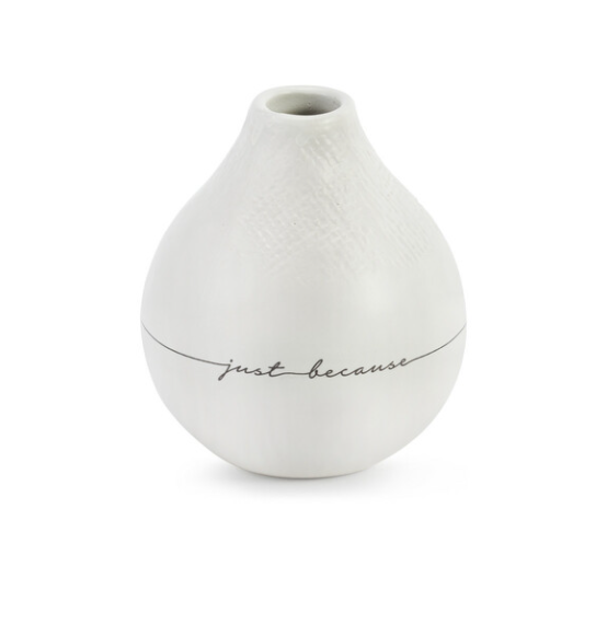 XOXO JUST BECAUSE VASE - Kingfisher Road - Online Boutique