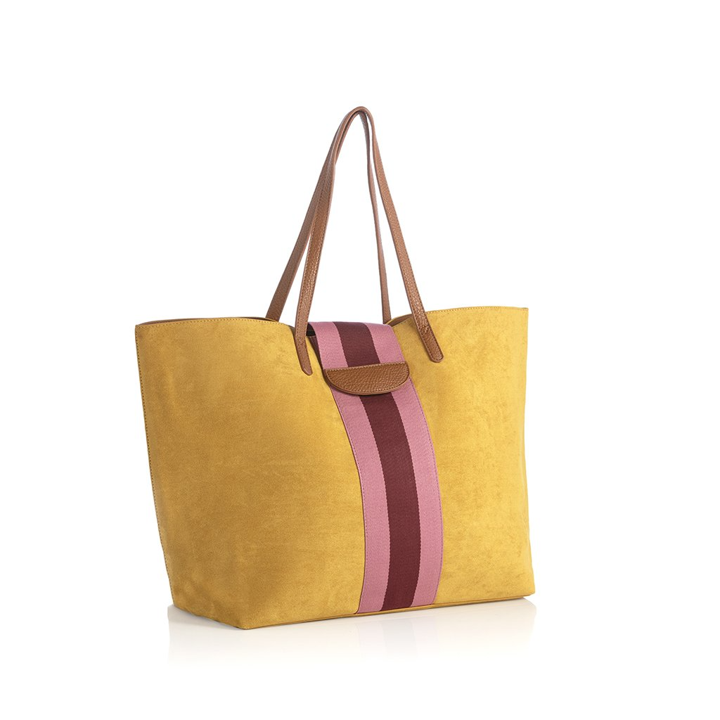 YELLOW BLAKELY TOTE BAG - Kingfisher Road - Online Boutique