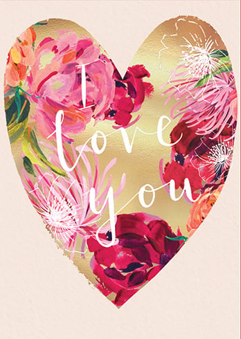 I LOVE YOU HEART VALENTINE'S DAY - Kingfisher Road - Online Boutique