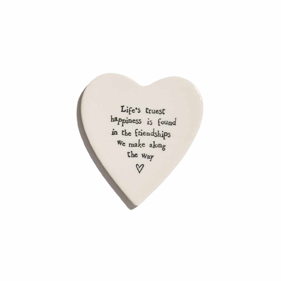 HEART SHAPED COASTER - Kingfisher Road - Online Boutique