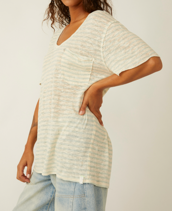 CARE FP ALL I NEED TEE YD-MINERAL SEA COMBO - Kingfisher Road - Online Boutique