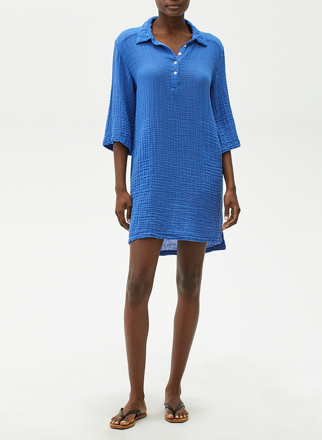 CECILY POPOVER COLLAR DRESS - Kingfisher Road - Online Boutique