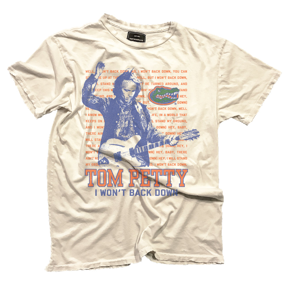 TOM PETTY TEE - ANTIQUE WHITE - Kingfisher Road - Online Boutique
