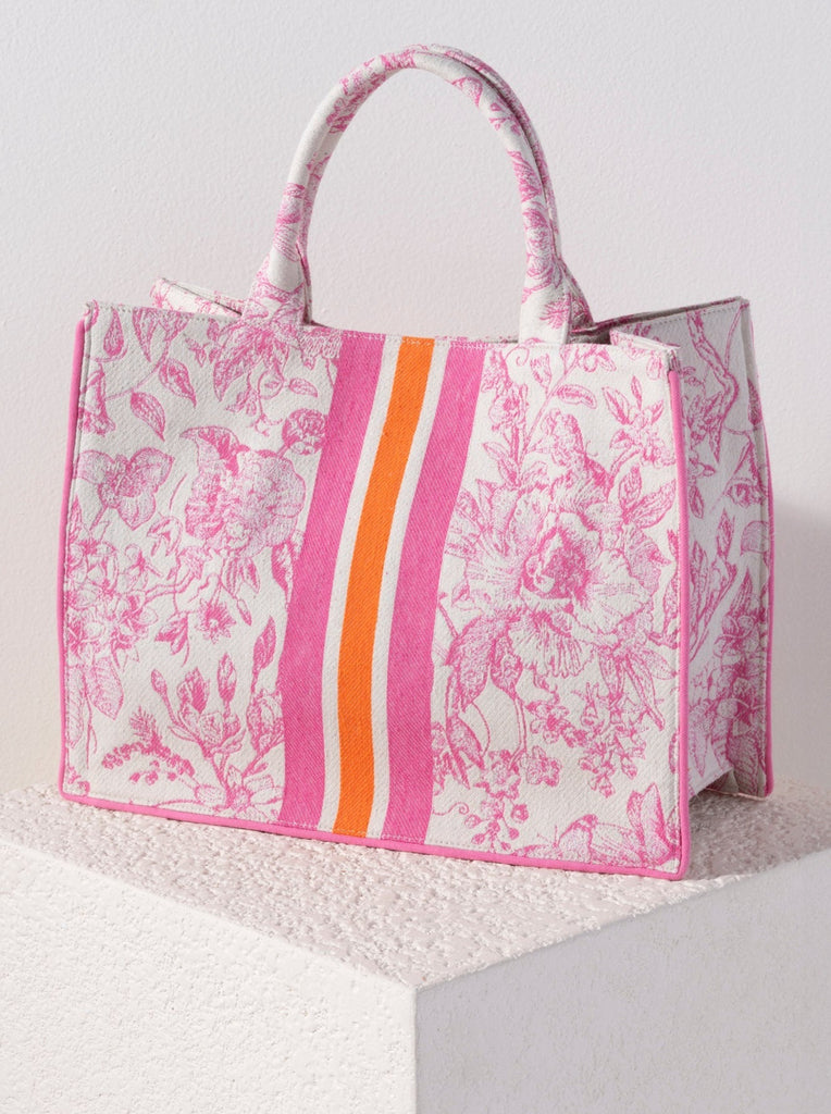 LUMA TOTE-PINK - Kingfisher Road - Online Boutique